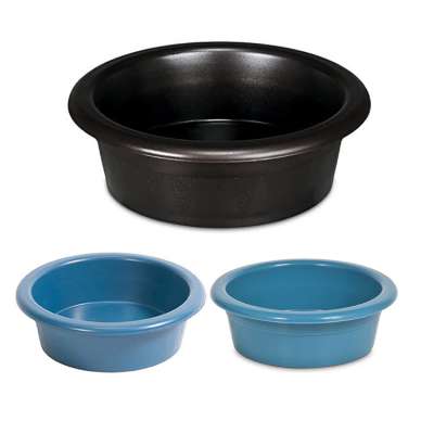 color glazed round pet cat feeder large ceramic dog food bowl