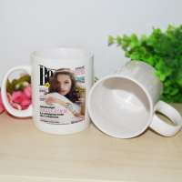 Popular Style Souvenir Ceramic Promotional Mugs with Advertising Decal Printing