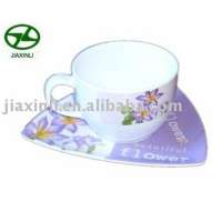 Melamine Coffee Cup/Saucer