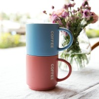 Ceramic mug couple,  matt glazed Ceramic coffee mug